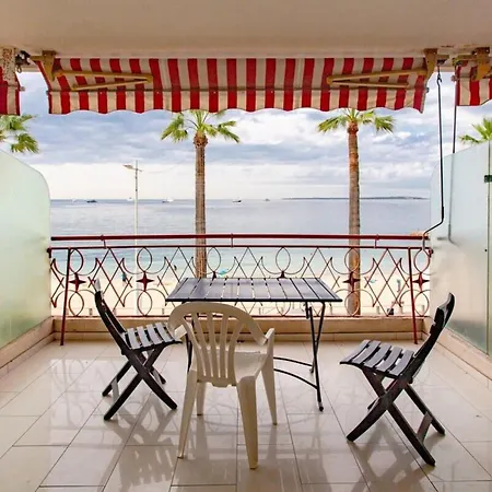Seafront Furnished Flat Apartment Juan-les-Pins